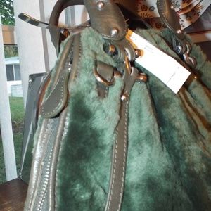 Green Purse Handbag NWT by Italian Letizia